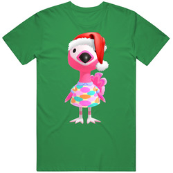 Flora Animal Crossing New Horizons Santa T Shirt Flora Animal Crossing New Horizons Santa T Shirt