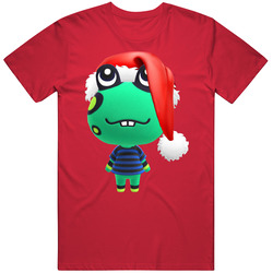 Frobert Animal Crossing New Horizons Santa T Shirt Frobert Animal Crossing New Horizons Santa T Shirt