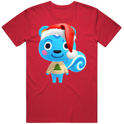 Filbert Animal Crossing New Horizons Santa T Shirt Filbert Animal Crossing New Horizons Santa T Shirt