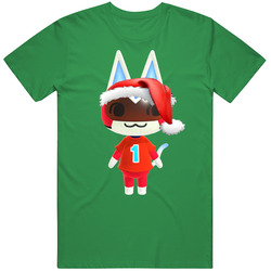 Kid Cat Animal Crossing New Horizons Santa T Shirt Kid Cat Animal Crossing New Horizons Santa T Shirt