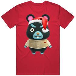 Hamphrey Animal Crossing New Horizons Santa T Shirt Hamphrey Animal Crossing New Horizons Santa T Shirt