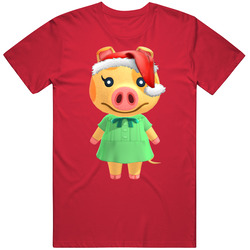 Maggie Animal Crossing New Horizons Santa T Shirt Maggie Animal Crossing New Horizons Santa T Shirt
