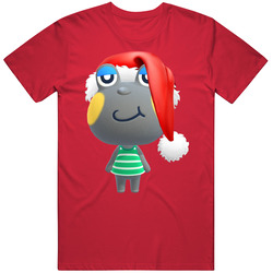 Huck Animal Crossing New Horizons Santa T Shirt Huck Animal Crossing New Horizons Santa T Shirt