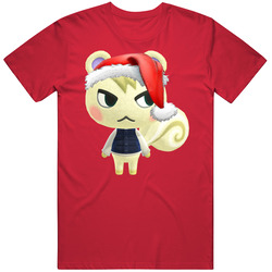 Marshal Animal Crossing New Horizons Santa T Shirt Marshal Animal Crossing New Horizons Santa T Shirt