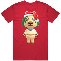 Leopold Animal Crossing New Horizons Santa T Shirt Leopold Animal Crossing New Horizons Santa T Shirt