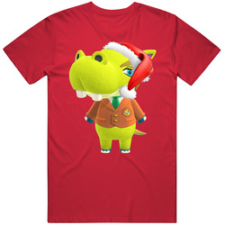 Hippeux Animal Crossing New Horizons Santa T Shirt Hippeux Animal Crossing New Horizons Santa T Shirt