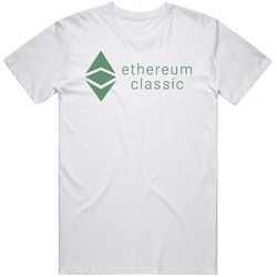 Ethereum Classic Crypto Currency T Shirt Ethereum Classic Crypto Currency T Shirt