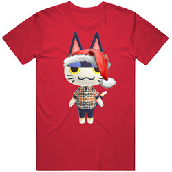 Punchy Animal Crossing New Horizons Santa T Shirt Punchy Animal Crossing New Horizons Santa T Shirt