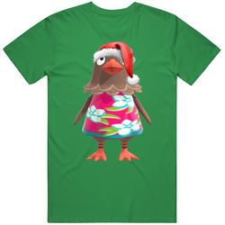 Plucky Animal Crossing New Horizons Santa T Shirt Plucky Animal Crossing New Horizons Santa T Shirt