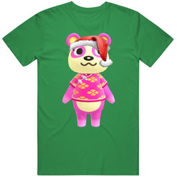 Pinky Animal Crossing New Horizons Santa T Shirt Pinky Animal Crossing New Horizons Santa T Shirt