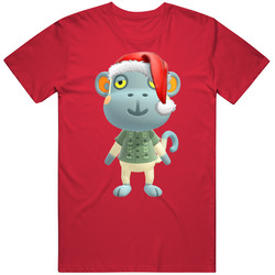Monty Animal Crossing New Horizons Santa T Shirt Monty Animal Crossing New Horizons Santa T Shirt