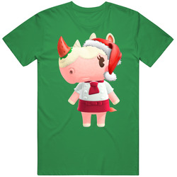 Merengue Animal Crossing New Horizons Santa T Shirt Merengue Animal Crossing New Horizons Santa T Shirt