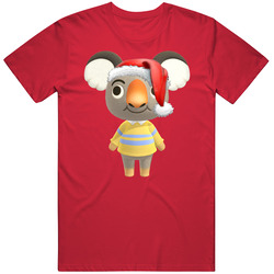 Ozzie Animal Crossing New Horizons Santa T Shirt Ozzie Animal Crossing New Horizons Santa T Shirt