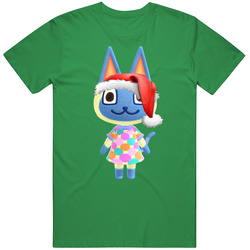 Mitzi Animal Crossing New Horizons Santa T Shirt Mitzi Animal Crossing New Horizons Santa T Shirt