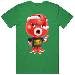 Octavian Animal Crossing New Horizons Santa T Shirt Octavian Animal Crossing New Horizons Santa T Shirt