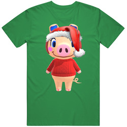 Peggy Animal Crossing New Horizons Santa T Shirt Peggy Animal Crossing New Horizons Santa T Shirt
