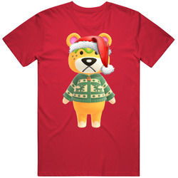Nate Animal Crossing New Horizons Santa T Shirt Nate Animal Crossing New Horizons Santa T Shirt