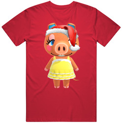 Pancetti Animal Crossing New Horizons Santa T Shirt Pancetti Animal Crossing New Horizons Santa T Shirt