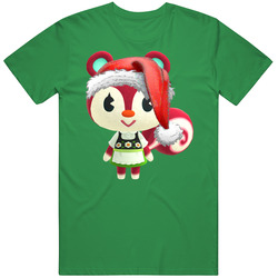 Poppy Animal Crossing New Horizons Santa T Shirt Poppy Animal Crossing New Horizons Santa T Shirt