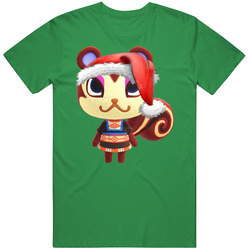 Pecan Animal Crossing New Horizons Santa T Shirt Pecan Animal Crossing New Horizons Santa T Shirt