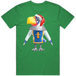 Sterling Animal Crossing New Horizons Santa T Shirt Sterling Animal Crossing New Horizons Santa T Shirt