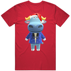 T-bone Animal Crossing New Horizons Santa T Shirt T-bone Animal Crossing New Horizons Santa T Shirt