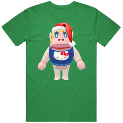 Rilla Animal Crossing New Horizons Santa T Shirt Rilla Animal Crossing New Horizons Santa T Shirt