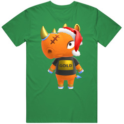 Spike Animal Crossing New Horizons Santa T Shirt Spike Animal Crossing New Horizons Santa T Shirt