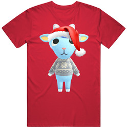 Sherb Animal Crossing New Horizons Santa T Shirt Sherb Animal Crossing New Horizons Santa T Shirt