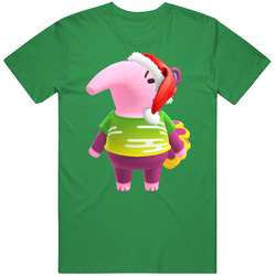 Snooty Animal Crossing New Horizons Santa T Shirt Snooty Animal Crossing New Horizons Santa T Shirt
