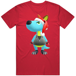 Rooney Animal Crossing New Horizons Santa T Shirt Rooney Animal Crossing New Horizons Santa T Shirt