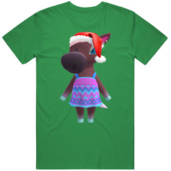 Reneigh Animal Crossing New Horizons Santa T Shirt Reneigh Animal Crossing New Horizons Santa T Shirt