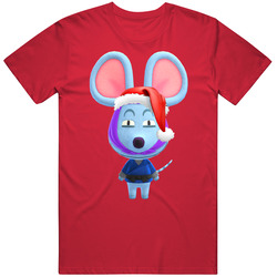 Rizzo Animal Crossing New Horizons Santa T Shirt Rizzo Animal Crossing New Horizons Santa T Shirt