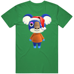 Yuka Animal Crossing New Horizons Santa T Shirt Yuka Animal Crossing New Horizons Santa T Shirt