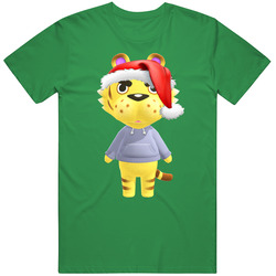 Tybalt Animal Crossing New Horizons Santa T Shirt Tybalt Animal Crossing New Horizons Santa T Shirt