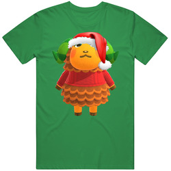 Timbra Animal Crossing New Horizons Santa T Shirt Timbra Animal Crossing New Horizons Santa T Shirt