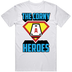 The Corny Heroes Cornhole Team Group T Shirt The Corny Heroes Cornhole Team Group T Shirt
