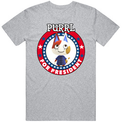 Purrl For President Animal Crossing T Shirt