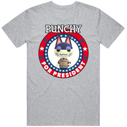 Punchy For President Animal Crossing T Shirt