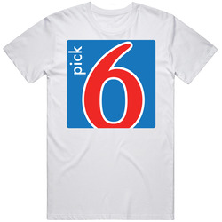 Pick Six Flag Football Team Group T Shirt Pick Six Flag Football Team Group T Shirt