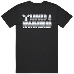 Armed And Hammered Dart Team Group T Shirt