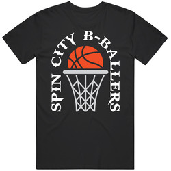 Spin City B Ballers Basketball Team Group T Shirt Spin City B Ballers Basketball Team Group T Shirt