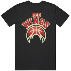 Red Wings Basketball Team Group T Shirt Red Wings Basketball Team Group T Shirt
