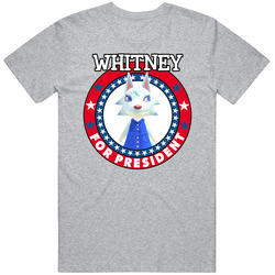 Whitney For President Animal Crossing T Shirt
