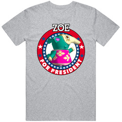 Zoe For President Animal Crossing T Shirt