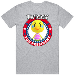 Twiggy For President Animal Crossing T Shirt