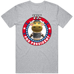 Vic For President Animal Crossing T Shirt