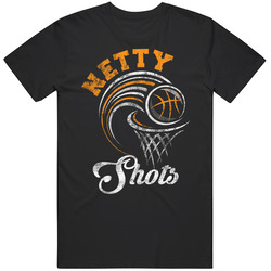 Netty Shots Basketball Team Group Worn Look T Shirt Netty Shots Basketball Team Group Worn Look T Shirt