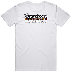Braveheart Highland Pub Allentown Pennsylvania Restaurant T Shirt