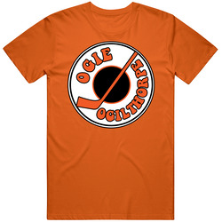 Ogie Ogilthorpe Syracuse Bulldogs Slap Shot Movie Fan T Shirt